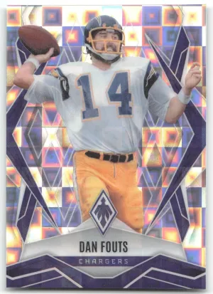 Dan Fouts 2025 Panini Phoenix Silver Pandora Prizm San Diego Chargers