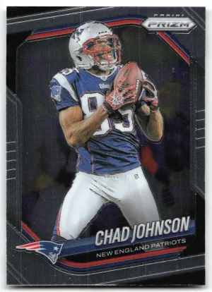 Chad Johnson 2025 Panini Prizm New England Patriots