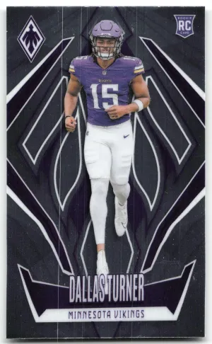 Dallas Turner RC 2024 Panini Phoenix Minnesota Vikings