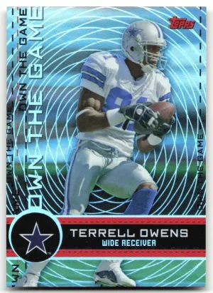 Terrell Owens 2007 Topps Own the Game Cowboys