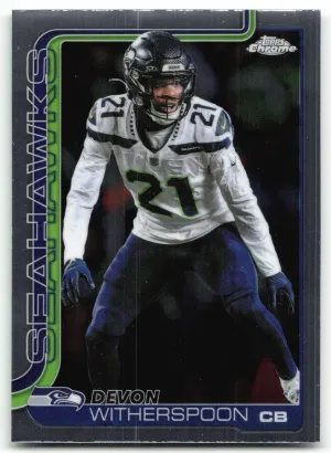 Devon Witherspoon 2025 Topps Chrome Seattle Seahawks