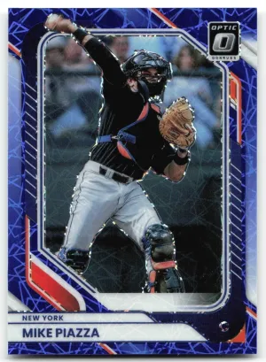 Mike Piazza 2026 Donruss Optic Blue Velocity Mets