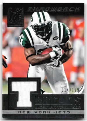 LaDainian Tomlinson 2014 Panini Elite Throwback Threads #/199 Jets