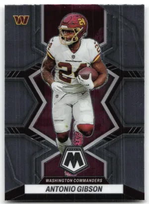 Antonio Gibson 2022 Panini Mosaic Washington Commanders