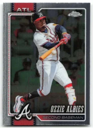 Ozzie Albies 2026 Topps Chrome Atlanta Braves