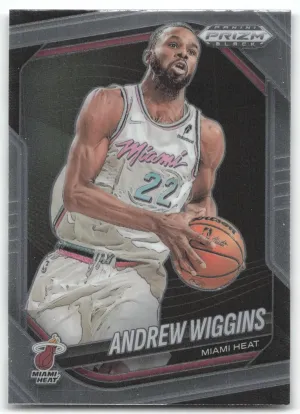 Andrew Wiggins 2024-25 Panini Prizm Black Miami Heat