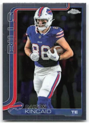 Dalton Kincaid 2025 Topps Chrome Buffalo Bills