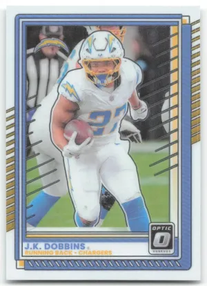 J.K. Dobbins 2025 Donruss Optic Los Angeles Chargers