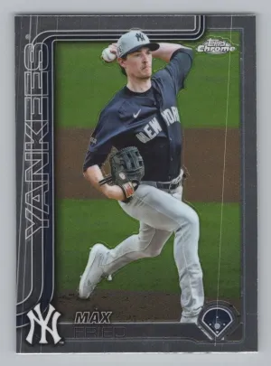 Max Fried 2025 Topps Chrome New York Yankees