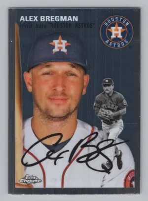 Alex Bregman 2023 Topps Chrome Platinum Anniversary Houston Astros