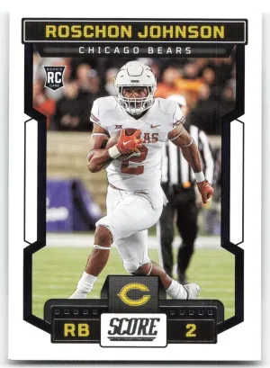 Roschon Johnson Rookie 2023 Score Chicago Bears