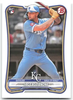 Jac Caglianone Rookie 2026 Bowman Kansas City Royals