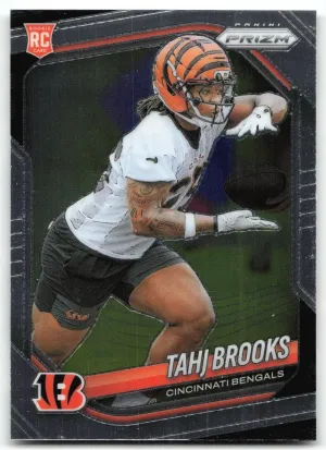 Tahj Brooks Rookie 2025 Panini Prizm Cincinnati Bengals