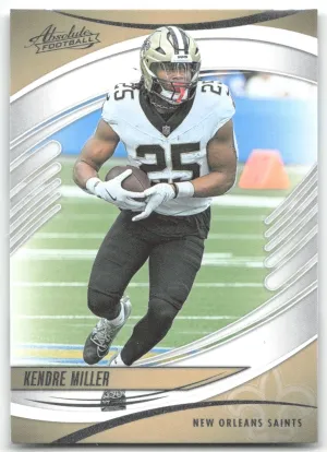 Kendre Miller 2025 Panini Absolute Yellow Saints