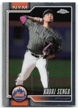 Kodai Senga 2026 Topps Chrome New York Mets