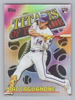 Jac Caglianone Rookie 2026 Topps Titans of the Game Kansas City Royals