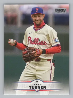 Trea Turner 2025 Stadium Club Philadelphia Phillies
