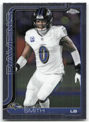 Roquan Smith 2025 Topps Chrome Ravens