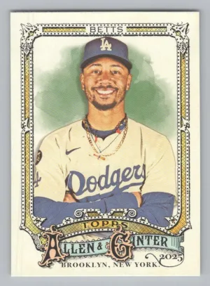 Mookie Betts 2025 Topps Allen & Ginter Dodgers