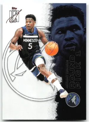 Anthony Edwards 2025-26 Topps Signature Class Minnesota Timberwolves