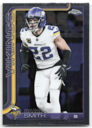 Harrison Smith 2025 Topps Chrome Minnesota Vikings