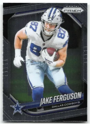Jake Ferguson 2025 Panini Prizm Dallas Cowboys