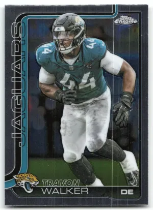 Travon Walker 2025 Topps Chrome Jacksonville Jaguars