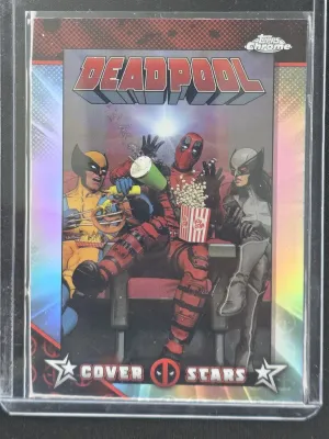 Deadpool #1 2025 Topps Chrome Marvel Deadpool Cover Stars