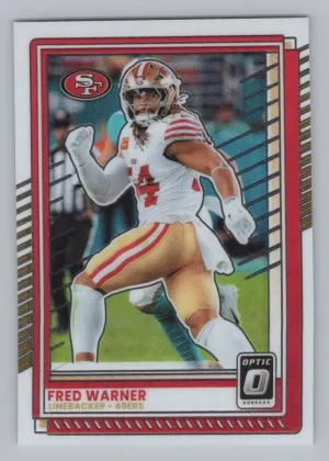 Fred Warner 2025 Donruss Optic San Francisco 49ers