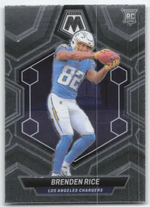 Brenden Rice Rookie 2024 Panini Mosaic Los Angeles Chargers