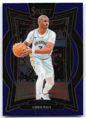 Chris Paul 2024-25 Panini Select Blue (Retail) San Antonio Spurs