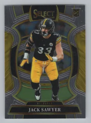 Jack Sawyer Rookie 2025 Panini Select Pittsburgh Steelers
