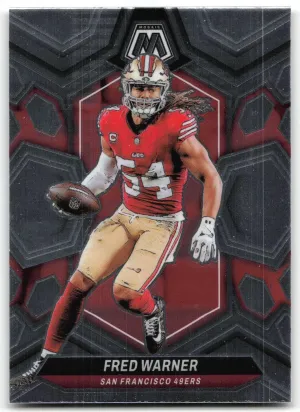 Fred Warner 2024 Panini Mosaic San Francisco 49ers