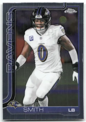 Roquan Smith 2025 Topps Chrome Baltimore Ravens