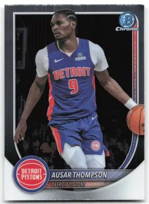 Ausar Thompson 2025-26 Bowman Chrome Detroit Pistons