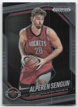 Alperen Sengun 2024-25 Panini Prizm Black Houston Rockets