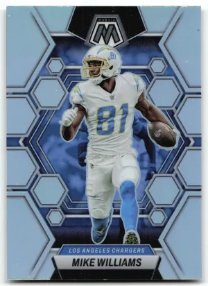 Mike Williams 2023 Panini Mosaic Silver Los Angeles Chargers