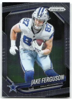 Jake Ferguson 2025 Panini Prizm Dallas Cowboys
