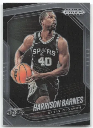 Harrison Barnes 2024-25 Panini Prizm Black San Antonio Spurs