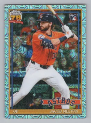 Jacob Melton Rookie 2026 Topps 1991 35th Anniversary Chrome Astros