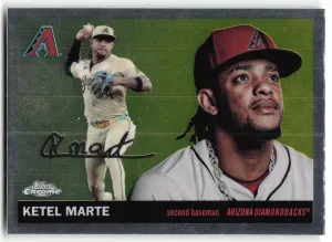 Ketel Marte 2025 Topps Chrome Platinum Arizona Diamondbacks