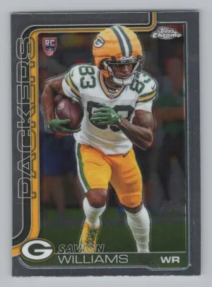 Savion Williams Rookie 2025 Topps Chrome Green Bay Packers