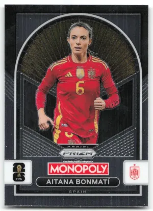 Aitana Bonmatí 2026 Panini Prizm Monopoly FIFA World Cup Spain