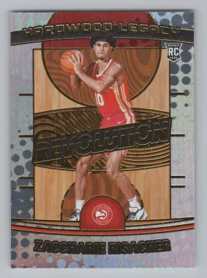 Zaccharie Risacher RC 2024-25 Panini Revolution Hardwood Legacy Hawks