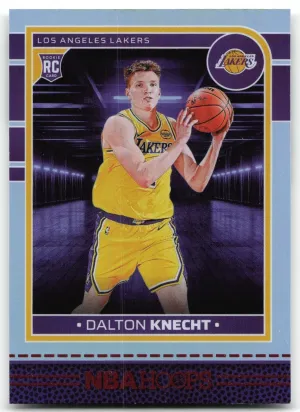 Dalton Knecht RC 2024-25 Hoops Premium Prizms Silver Los Angeles Lakers