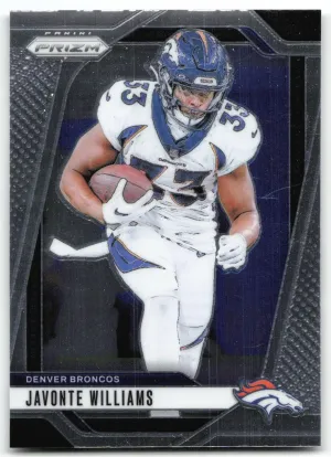 Javonte Williams 2024 Panini Prizm Denver Broncos