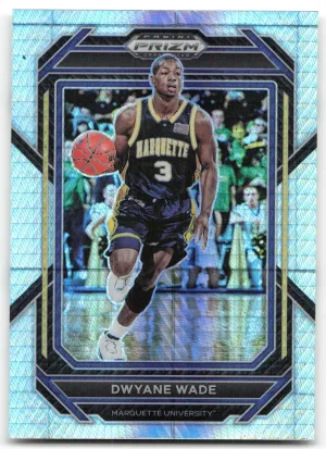 Dwyane Wade 2023 Panini Prizm Draft Picks Hyper Marquette Golden Eagles