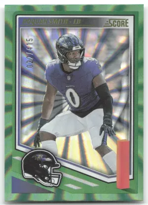 Roquan Smith 2025 Score Spokes #/415 Ravens