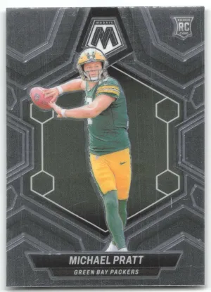 Michael Pratt Rookie 2024 Panini Mosaic Green Bay Packers