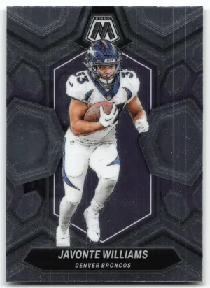 Javonte Williams 2024 Panini Mosaic Denver Broncos
